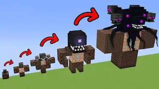 Wither Storm ALL PHASES in Minecraft