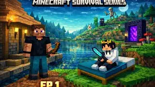 Minecraft New Journey 🤔|Survival Series Episode 1