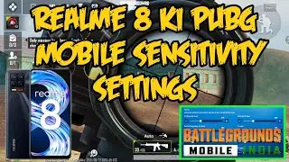 Realme 8 pubg sensitivity settings || zero recoil sensitivity settings best sensitivity realme  8
