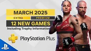 New Playstation Plus Extra & Premium March 2025