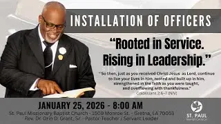 Sunday Service LIVE - St. Paul B.C. of Gretna, LA