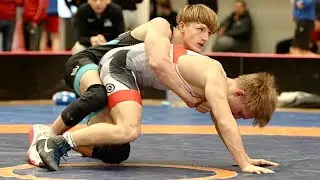 U20 Peter-Michael Clark (EST) vs Rene Talts (EST) 61kg. Freestyle men wrestling tournament.