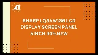SHARP-LQ5AW136-LCD-Display-Screen-Panel-5inch-90%New