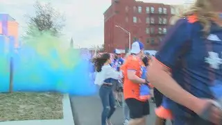 FC Cincinnati fans fill city with orange and blue for home opener