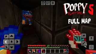 [Chapter 5] Full Gameplay Poppy Playtime Chapter 5 - Minecraft map