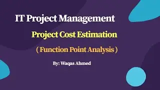 Function Point Analysis | Software Cost Estimation