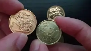 Half Sovereign VS Full Sovereign Size Comparison PT 2