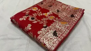 Jaipuri most viral saree collection available now 🎉 Book fast