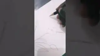 easy flower art #drawing