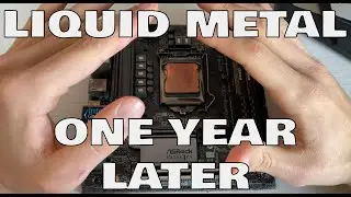 Liquid Metal on i9 AFTER 1 YEAR - Copper CPU