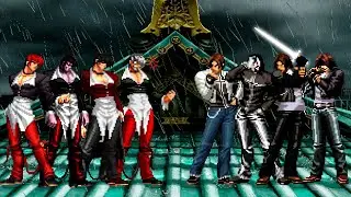 [KOF Mugen] Kyo Kusanagi Team vs Iori Yagami Team