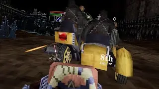 NIGHTMARE KART in VR race2 UEVR Oculus Rift