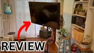 Perlesmith Mobile TV Stand Review & Demo