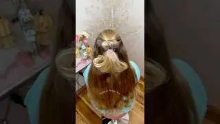 Meet BOO-JEE, our ghost! 👻 #ghost #ghosthair #halloween #hair #hairdo #fyp