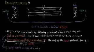 Communication Complexity: a first example