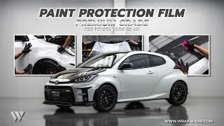 WRAP A CAR - ฟิล์มใสกันรอยคุณภาพสูง / PAINT PROTECTION FILM FOR TOYOTA YARIS GRMN
