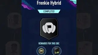 Pacybits 20 Frenkie De Jong - The Frenkie Hybrid (7L7N) SBC Tutorial Easiest solution