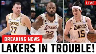 Lakers Struggle Again! Can LeBron & Dončić Save the Season?🔴 LIVE BREAKING NEWS