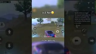 1v3 fail battleground india 🇮🇳 @It'skvgaming yt #bgmi #1v3 #fail