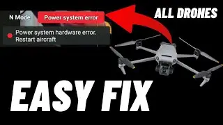 Ошибка системы питания DJI 16100069, простое решение для Mini 2, Mini 3 Pro, Mini 4, Air 3 и Mavi...