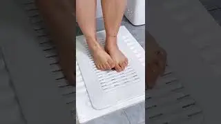 This squat toilet cover is non-slip, odor-resistant, and, expanding the shower space #shorts