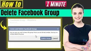 How to delete facebook group | Remove Fb group