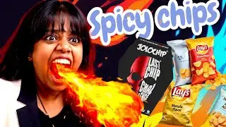 🔥 We Tried the World’s Spiciest Chips 😱 | Jolo Chips Review| #honeshreview #unboxing