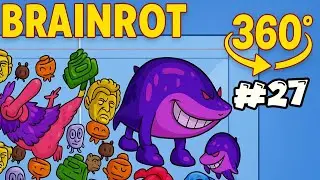 360&deg; VR Game | Italian Brainrot New Characters - Merge Fellas! Patr 27