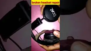 broken headset repair 😭😭 #shorts #viral #viralshorts #ytshorts #sharesomeexperiences