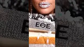 Snowflake Spread ASMR ❄️💎 | Diamond &lsquo;EOE&rsquo; Knife & Crunchy Christmas Magic&rdquo; #ai #asmrvideos #viral