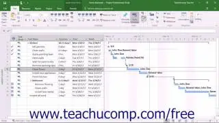 Project 2016 Tutorial Moving and Rescheduling Tasks Microsoft Training