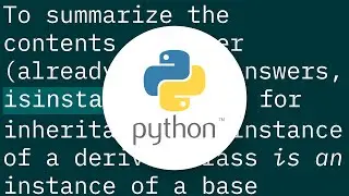 What are the differences between type() and isinstance()?