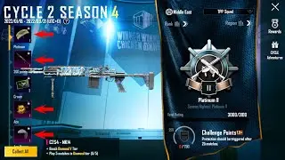 C2S4 Tier Rewards Royale Pass M7 PUBG Mobile