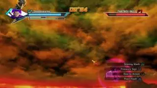 DRAGON BALL XENOVERSE THATBOY_0611 rage quits AGAIN to DeathlyVortex