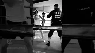 Sparring.