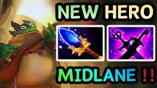 🔥 NEW PATCH 7.40 NEW HERO LARGO MID META OR RAGE ??? | DOTA 2 GAMEPLAY 🔥