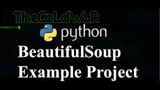 Python BeautifulSoup,Requests Example Project Covid Stats