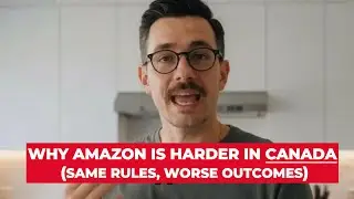 Why Amazon Is Harder in Canada (Same Rules, Worse Outcomes) #amazoncanada #amazonseller #amazonfba