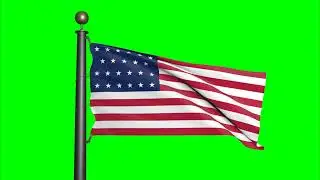 Historical flag of the United States (1820&ndash;1812) (green screen) #13