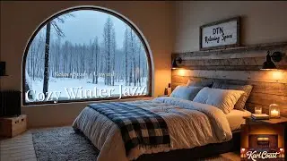 Cozy Winter Jazz 🔥 Relaxing Smooth Jazz for Snowy Nights &ndash; Fireplace Ambience & Soft piano