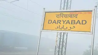 Daryabad Railway Station Winter ❄️ 