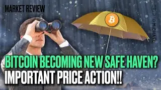 BITCOIN & CRYPTO BECOMING NEW SAFE HAVEN FOR INVESTORS?!