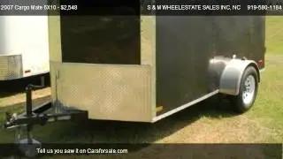 2007 Cargo Mate 6X10 Utility Trailer - for sale in PRINCETON, NC 27569
