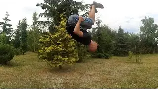 Standing Backflip on ground