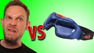 Распаковка боевых очков Nerf Elite
