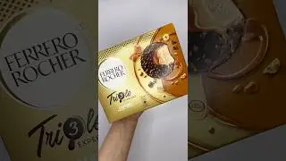 Ferrero Rocher Ice Cream Unboxing and Eating I ASMR