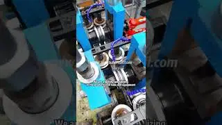 VISITING THE CUSTOMER'S FACTORY TUBE MILL EQUIPMENT