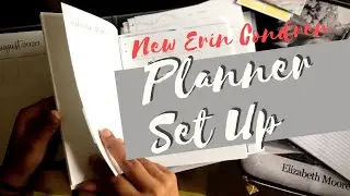 New Erin Condren Life Planner Binder Set Up