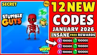 ⚠️🎯 CLAIM YOUR 2026 GAME CODES ⚠️STUMBLE GUYS CODES JANUARY 2026 | GEMS, TOKENS, PRIZE BOXES