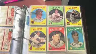 I’m at 80% of the 1959 Topps Set